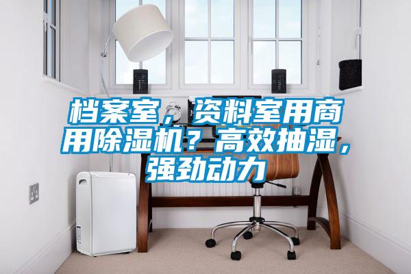 檔案室，資料室用商用除濕機？高效抽濕，強勁動力