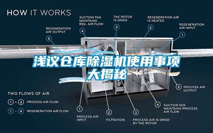 淺議倉(cāng)庫(kù)除濕機(jī)使用事項(xiàng)大揭秘