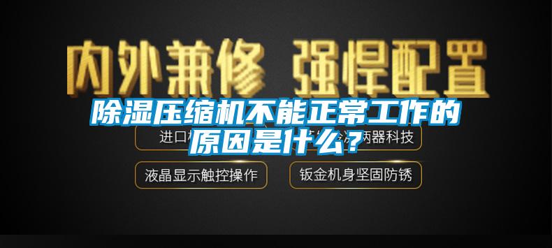 除濕壓縮機(jī)不能正常工作的原因是什么？