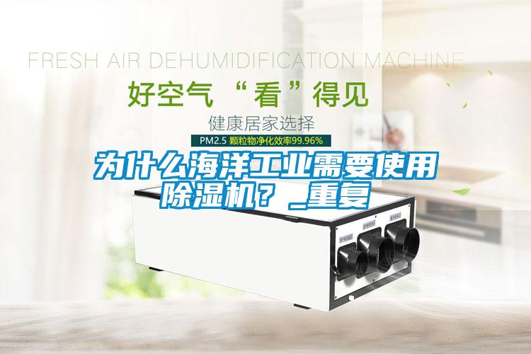 為什么海洋工業(yè)需要使用除濕機(jī)？_重復(fù)