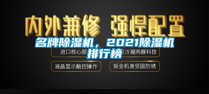 名牌除濕機，2021除濕機排行榜