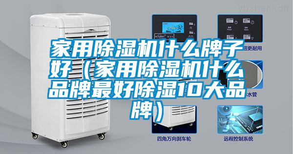 家用除濕機(jī)什么牌子好（家用除濕機(jī)什么品牌最好除濕10大品牌）