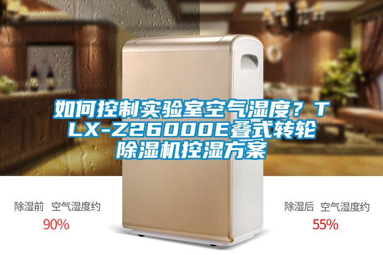 如何控制實驗室空氣濕度？TLX-Z26000E疊式轉(zhuǎn)輪除濕機(jī)控濕方案