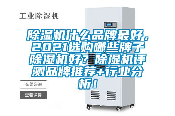 除濕機什么品牌最好，2021選購哪些牌子除濕機好？除濕機評測品牌推薦+行業(yè)分析！