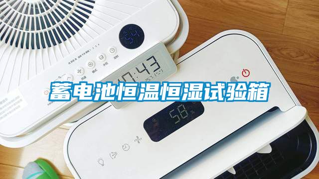 蓄電池恒溫恒濕試驗箱